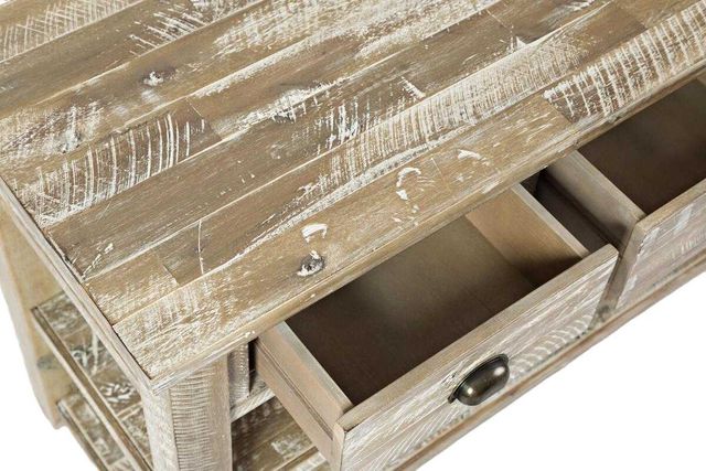 Jofran Inc. Artisan's Craft Washed Gray Console Table-3