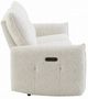 ACME Furniture Lalisa Cream Chenille Power Reclining Sofa with USB Port -5