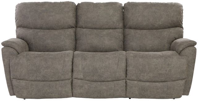La-Z-Boy® Trouper Sable Power Reclining Sofa with Headrest-2