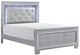 Homelegance® Allura 4-Piece Silver Queen Panel Bedroom Set-1