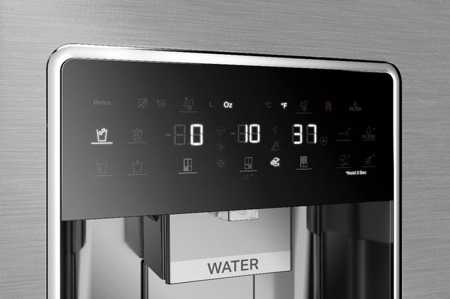 Whirlpool® 36 in. 19.1 Cu. Ft. Fingerprint Resistant Stainless Steel Counter Depth French Door Refrigerator-1
