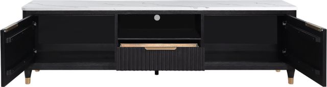 Crown Mark Kara Black TV Stand-3