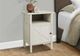 Monarch Specialties Inc. Washed Oak/Black Metal Accent Table -2