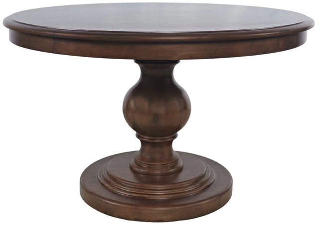 Jofran Inc. Bristol Brown Round Dining Table-0