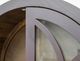 International Furniture Direct Obsidian Chocolate Brown/Plum Cabinet-4