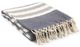 Surya Troy Charcoal 50"x70" Throw Blanket-1