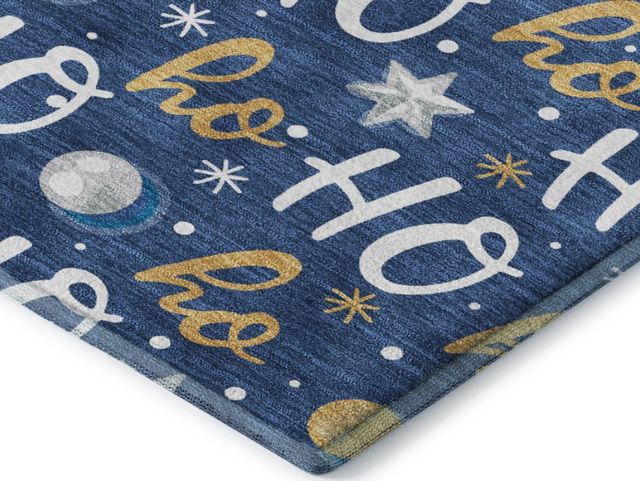 Dalyn™ Rug Company Merry & Bright MY18 Navy 5'x8' Area Rug-2