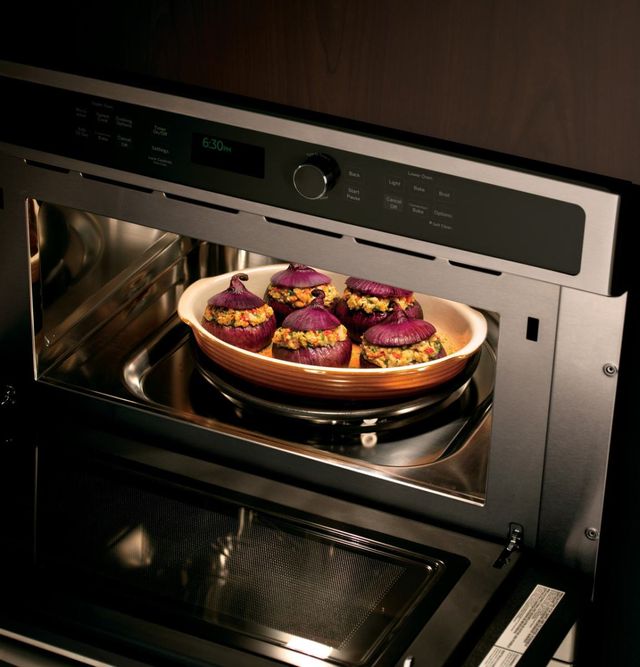 GE Profile™ 30" Stainless Steel Wall Oven/Microwave Combo Electric Wall Oven-2