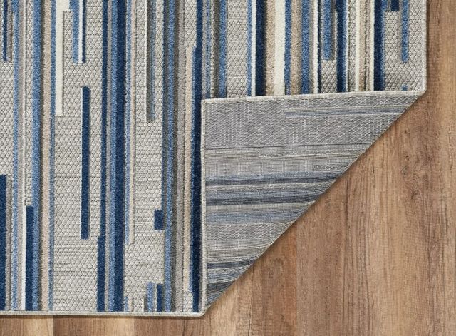 KAS Rugs Calla Blue Denni 5'x7' Area Rug-2
