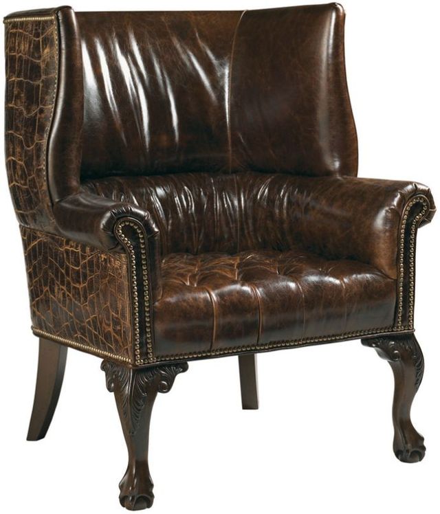 Lexington Home Customizable Cardiff Leather Chair-0