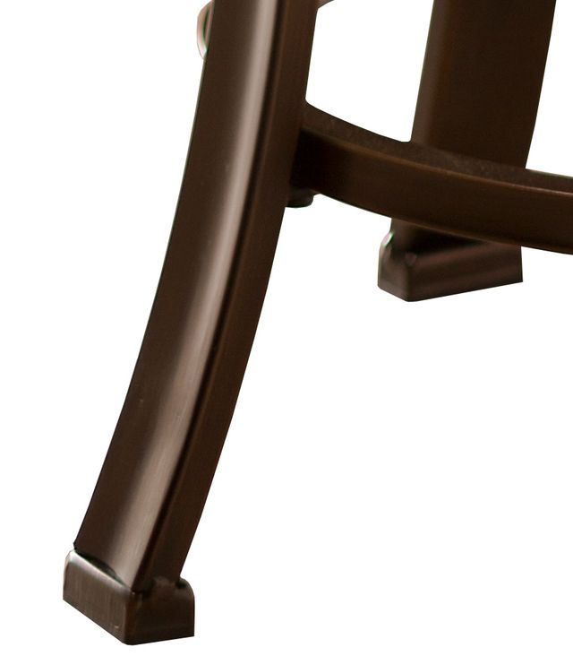 HH2 Home Hastings Antique Bronze/Brown Vanity Stool-2