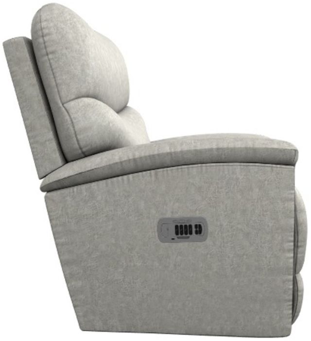 La-Z-Boy® Trouper Dove Power Wall Recliner with Headrest and Lumbar-3