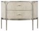 Hooker® Furniture Modern Mood Diamond Demilune Nightstand-2