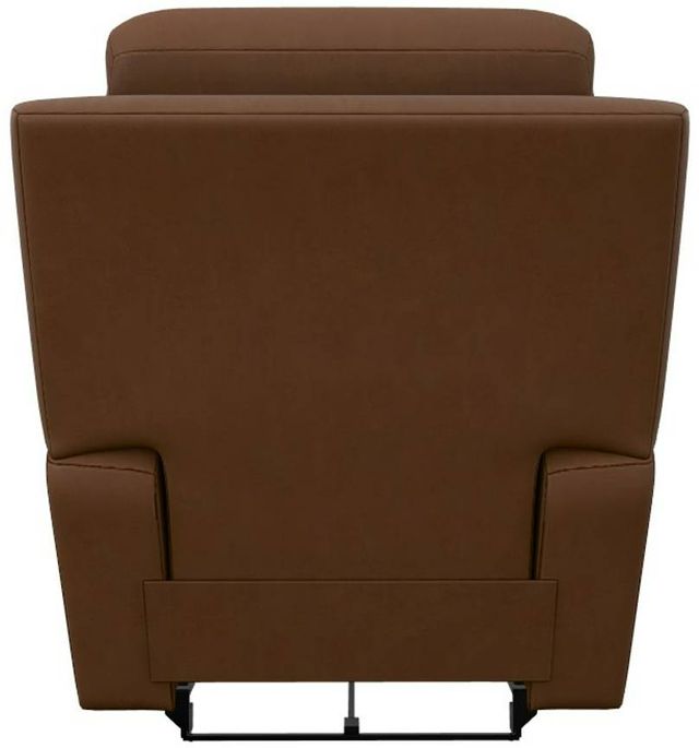 La-Z-Boy® Emmons Oak Leather Manual Wall Recliner-4