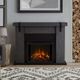 Aspen Electric Fireplace - Grey Barnwood-1