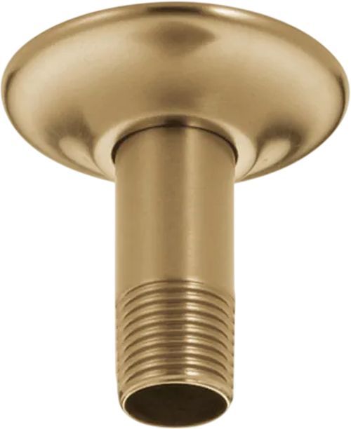 Delta Universal Showering Components Champagne Bronze 3" Ceiling Mount Shower Arm and Flange-0
