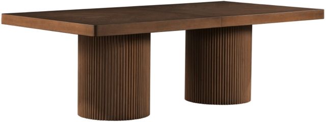 Meridian Furniture Belinda Brown 144" Dining Table-1