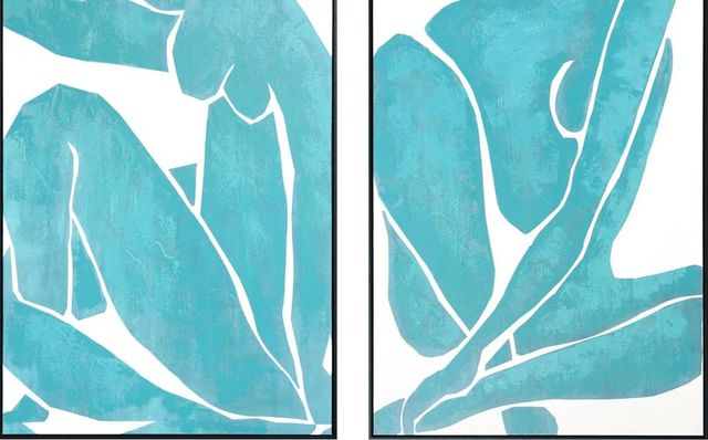 Classy Art Style 2 HD Print Textured Canvas in Wall Art Set -1