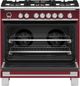Fisher & Paykel 36" Red Pro Style Dual Fuel Range-1