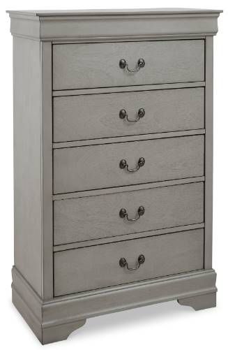 Signature Design by Ashley® Kordasky 5-Piece Gray Twin Sleigh Bed Set-3