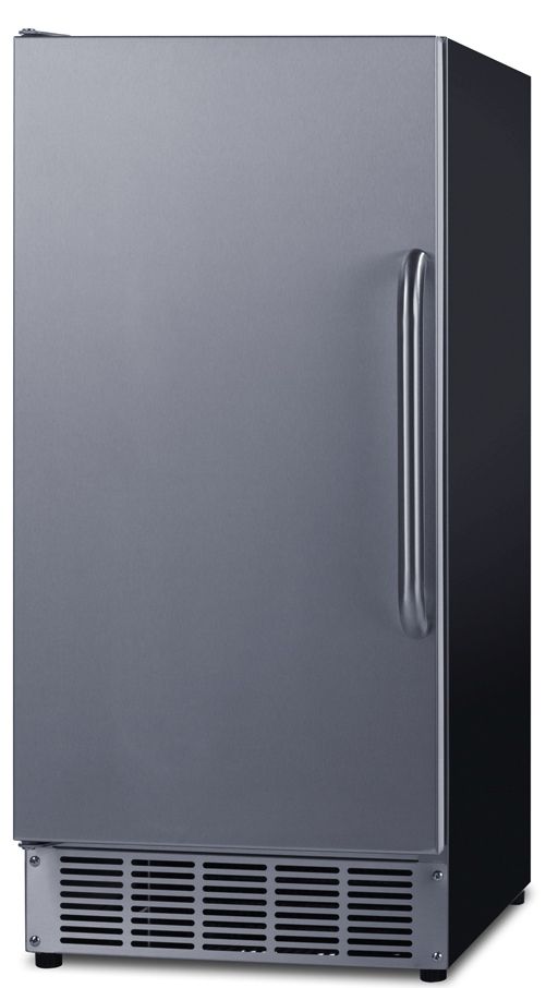 Summit® 15" 45 lb. Stainless Steel Undercounter Ice Maker-2
