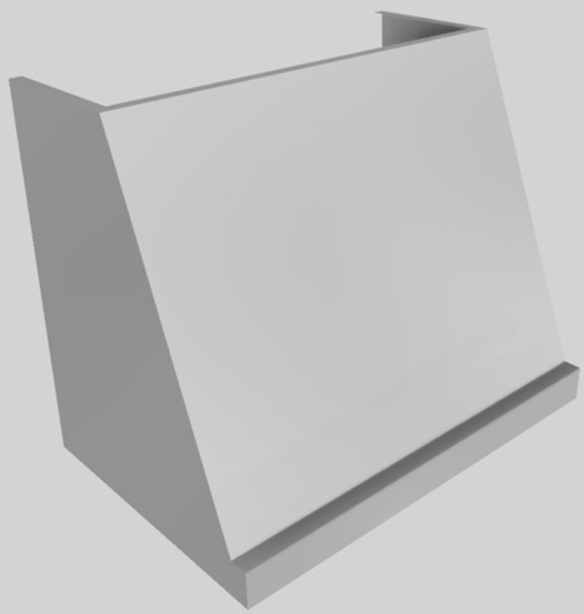 Vent-A-Hood® 36" Wall Mounted Range Hood-Stainless Steel-1