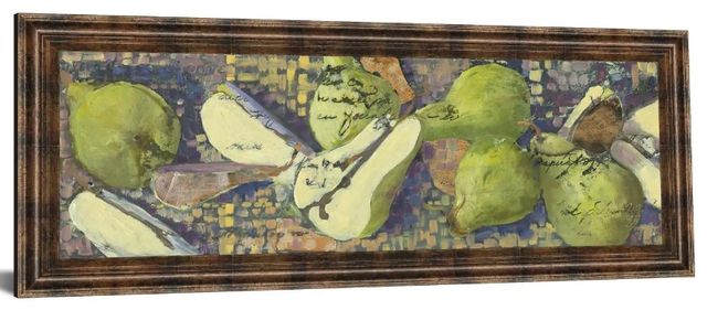 Classy Art Sparkling Pears I By Silvia Rutledge Wall Art-0