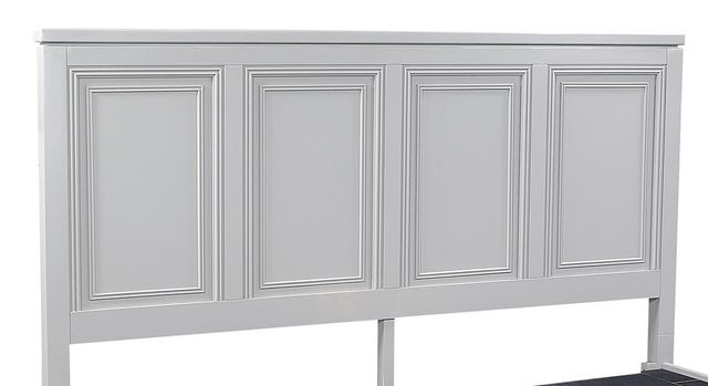 Aspenhome® Hyde Park Gray Paint King/California King Painted Panel Bed Headboard-0