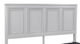Aspenhome® Hyde Park Gray Paint King/California King Painted Panel Bed Headboard-0
