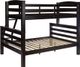 Powell® Porter Black Twin/Full Bunk Bed-4