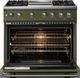 Viking® 5 Series 36" Martini Pro Style Dual Fuel (NG) Range with Polished Chrome Trim-1