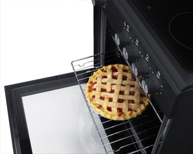 Summit® 23" Black Freestanding Electric Range -2