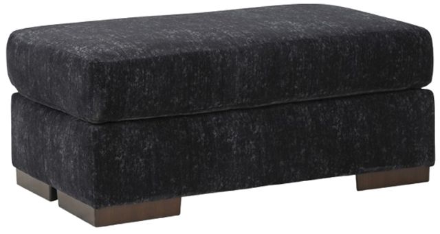 Benchcraft® Whitmore Manor Black Pearl Ottoman-0