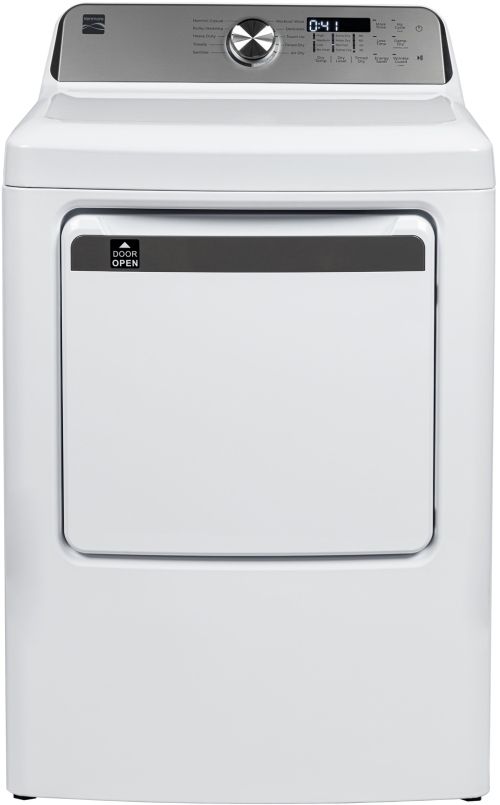 Kenmore® White Top Load Washer & Electric Dryer Laundry Pair-2
