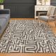 Dalyn™ Rug Company The Reserve TR1 Chocolate 5'x8' Area Rug-3