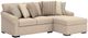 Benchcraft® LadyMae 2-Piece Twill Right-Arm Facing Sectional and Chaise-0