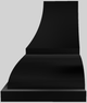 Vent-A-Hood® Designer Series 54" Black Wall Mounted Range Hood-3