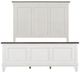 Liberty Furniture Allyson Park Two-Tone Charcoal/Wire Brushed White Queen Panel Bed-0