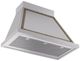 Ilve® Nostalgie II Noblesse 36" Stainless Steel Wall Mounted Range Hood with Burnished Trim-1