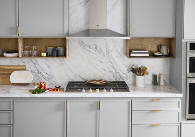 LG 36" Stainless Steel Gas Cooktop-8