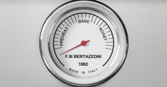 Bertazzoni Master Series 48" Fingerprint Resistant Stainless Steel Pro Style Gas Range-3