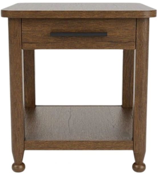 Riverside Furniture Calhoun Whiskey Oak End Table-2
