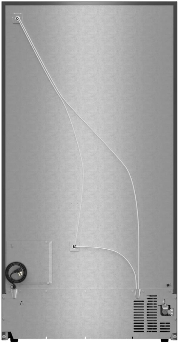 Whirlpool® 36" 21.0 Cu. Ft. Black Counter Depth Side-by-Side Refrigerator with TruCool™ System-4