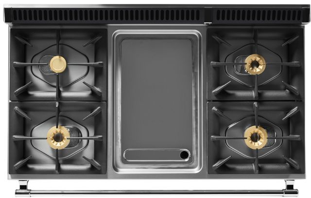 Viking® Tuscany 48" Onyx Pro Style Dual Fuel Range with Griddle-3