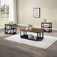 New Classic® Home Furnishings Decker 3-Piece Black/Brown Occasional Table Set-1