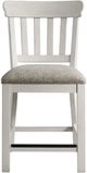 Intercon Drake French Oak/Rustic Gray Counter Stool-2