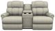 La-Z-Boy® Pinnacle Antique Power Wall Reclining Loveseat with Console and Headrest-1