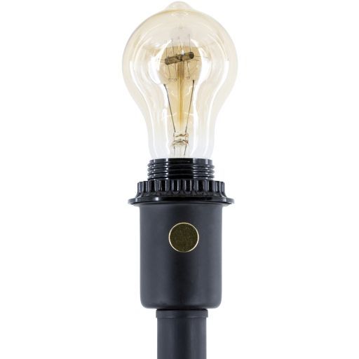 Surya Foreman Black Concrete Table Lamp-2