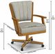 Chromcraft Customizable Cameron Dining Chair-2