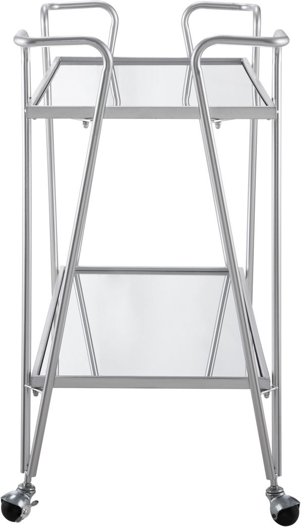 Linon Ellie Silver Bar Cart-3